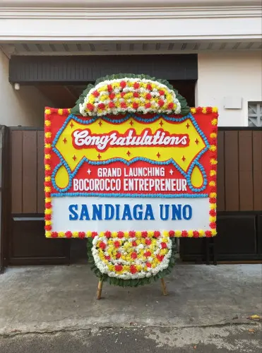 Papan Bunga Opening poris gaga