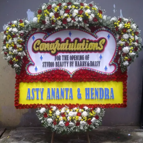 Papan Bunga Opening poris gaga